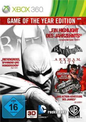 Batman Arkham City GOTY XBox 360