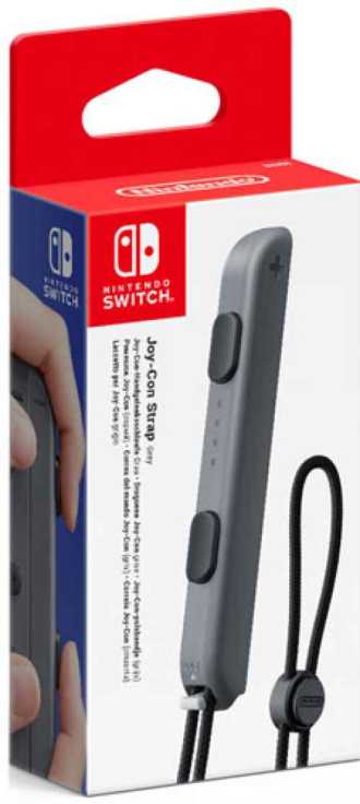 Nintendo Switch Handgelenkschlaufe grau