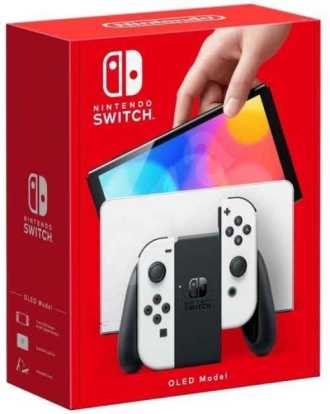 Nintendo Switch Konsole Oled Weiss inkl Zelda Skyward Sword