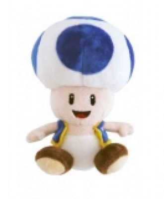 Plschfigur Toad Blau