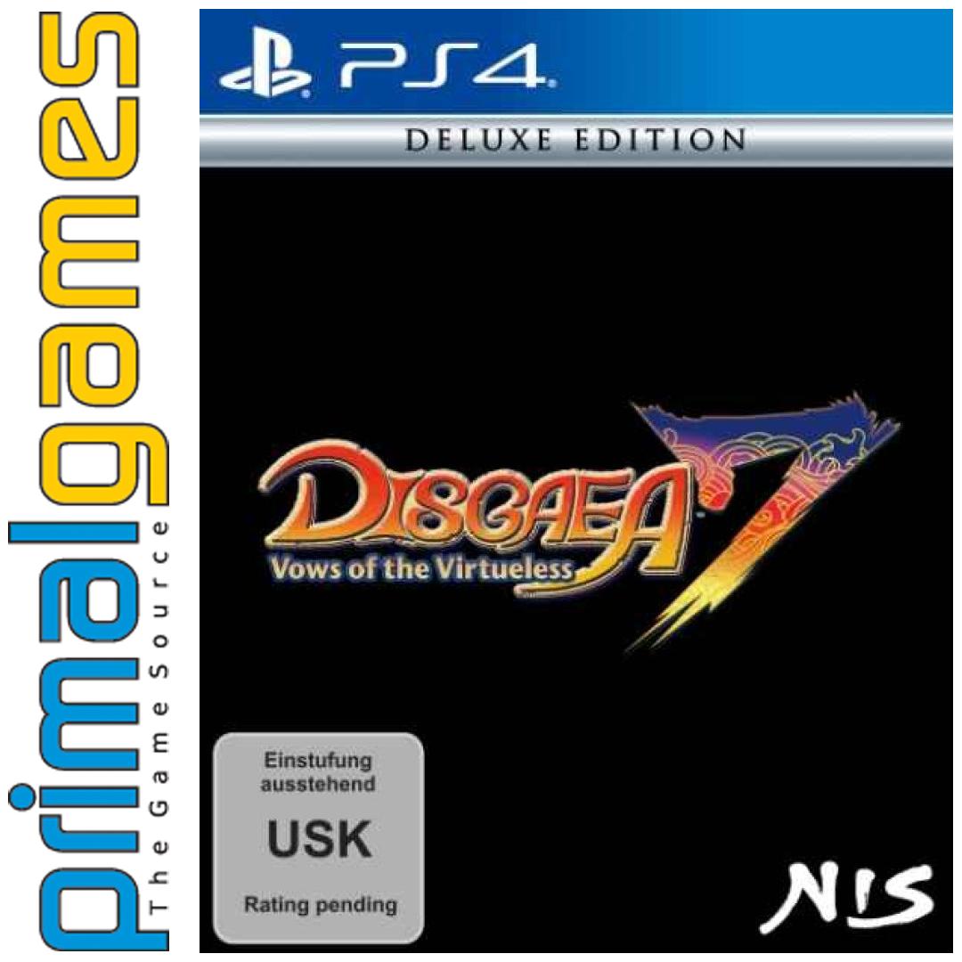 Disgaea Vows Of The Virtueless Deluxe Edition Ps Primalgames De